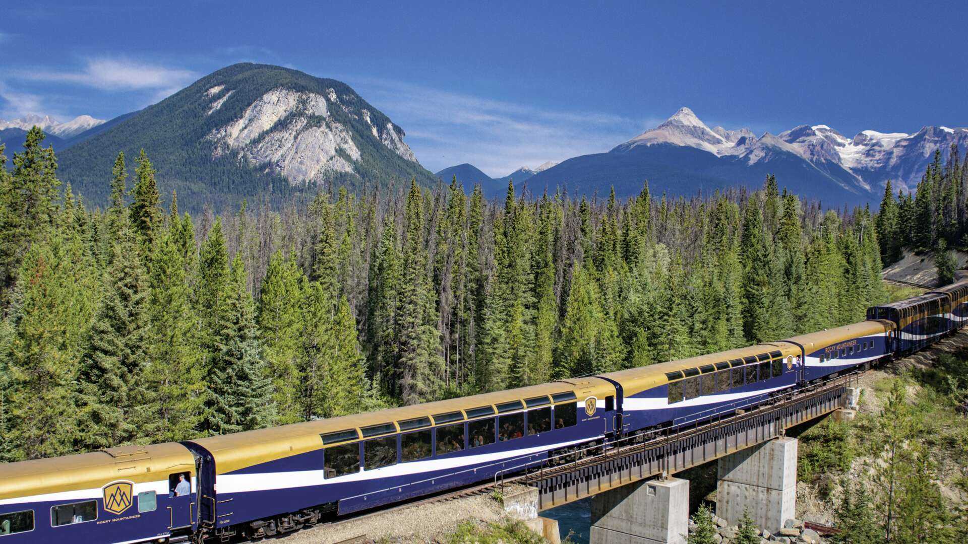 The World’s Best Train Just Launched a Stunning New Route Through the Canadian Rockies!