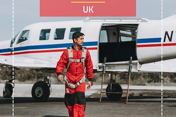 UK Skydiving With Red Letter Days