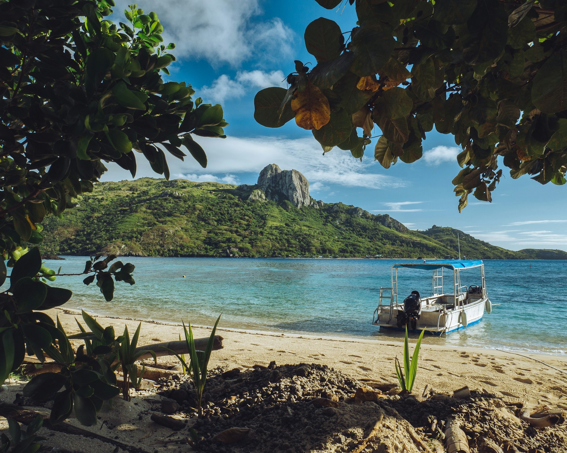 This paradisical island nation is asking tourists to give a little back!
